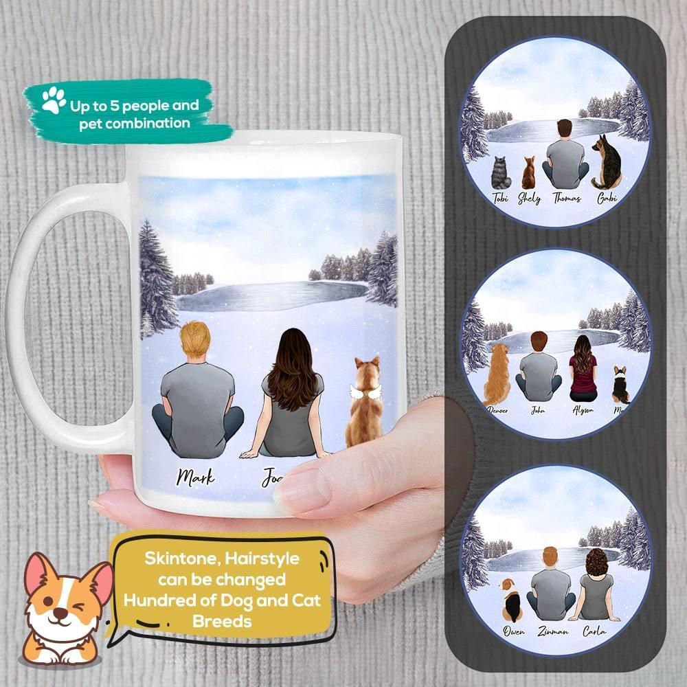 Snow Custom Pet & Owner Coffee Mug