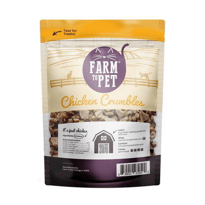Chicken Crumbles for Cats