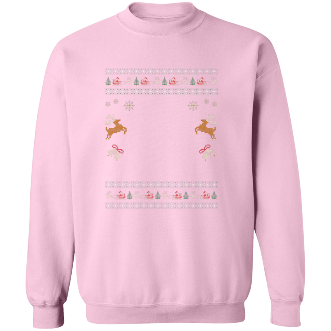 Custom Pet Holiday Sweatshirt - Reindeer Rock