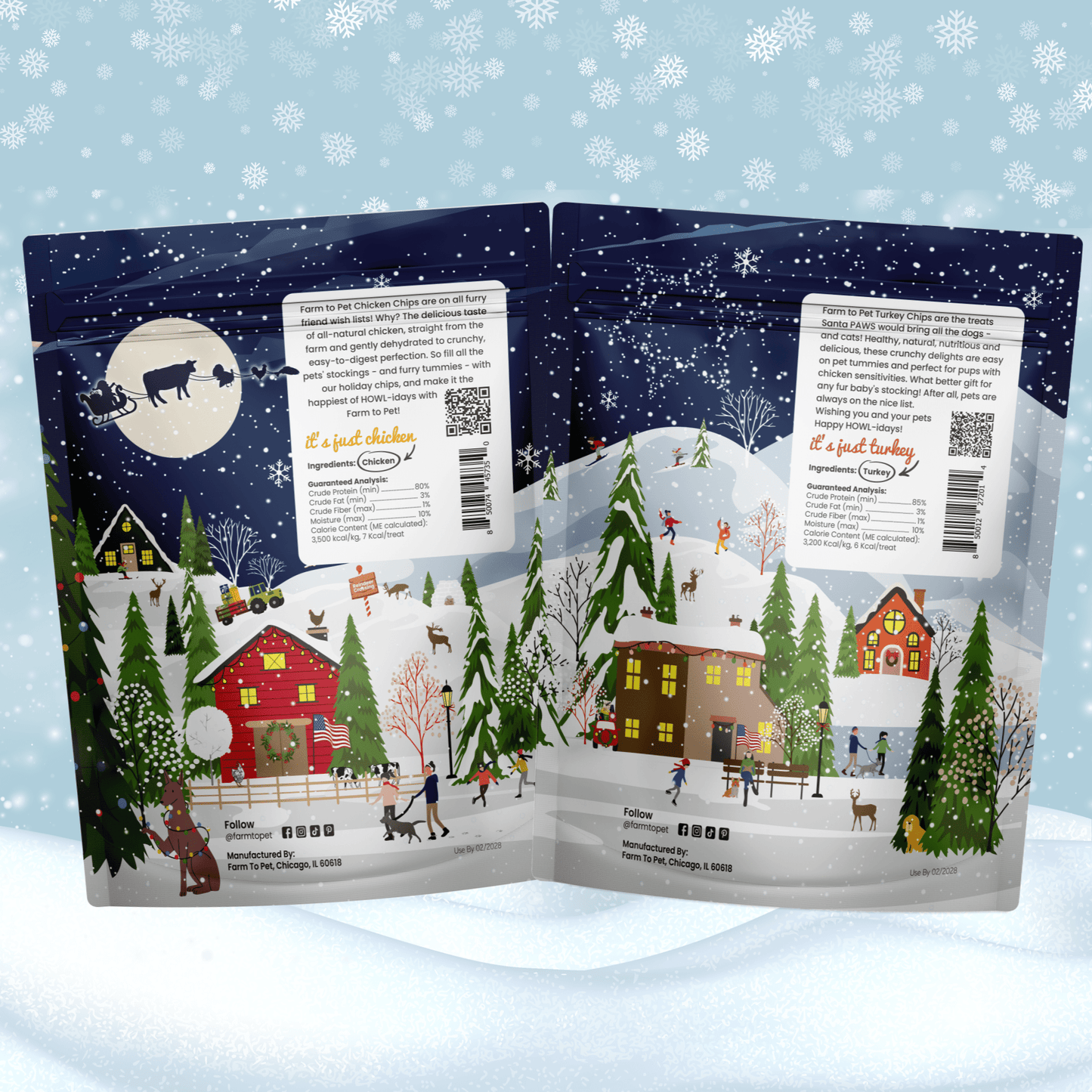 Holiday Chips for Dogs