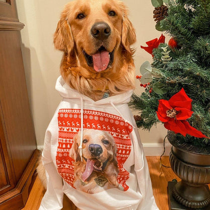 Custom Pet Hoodie (White)