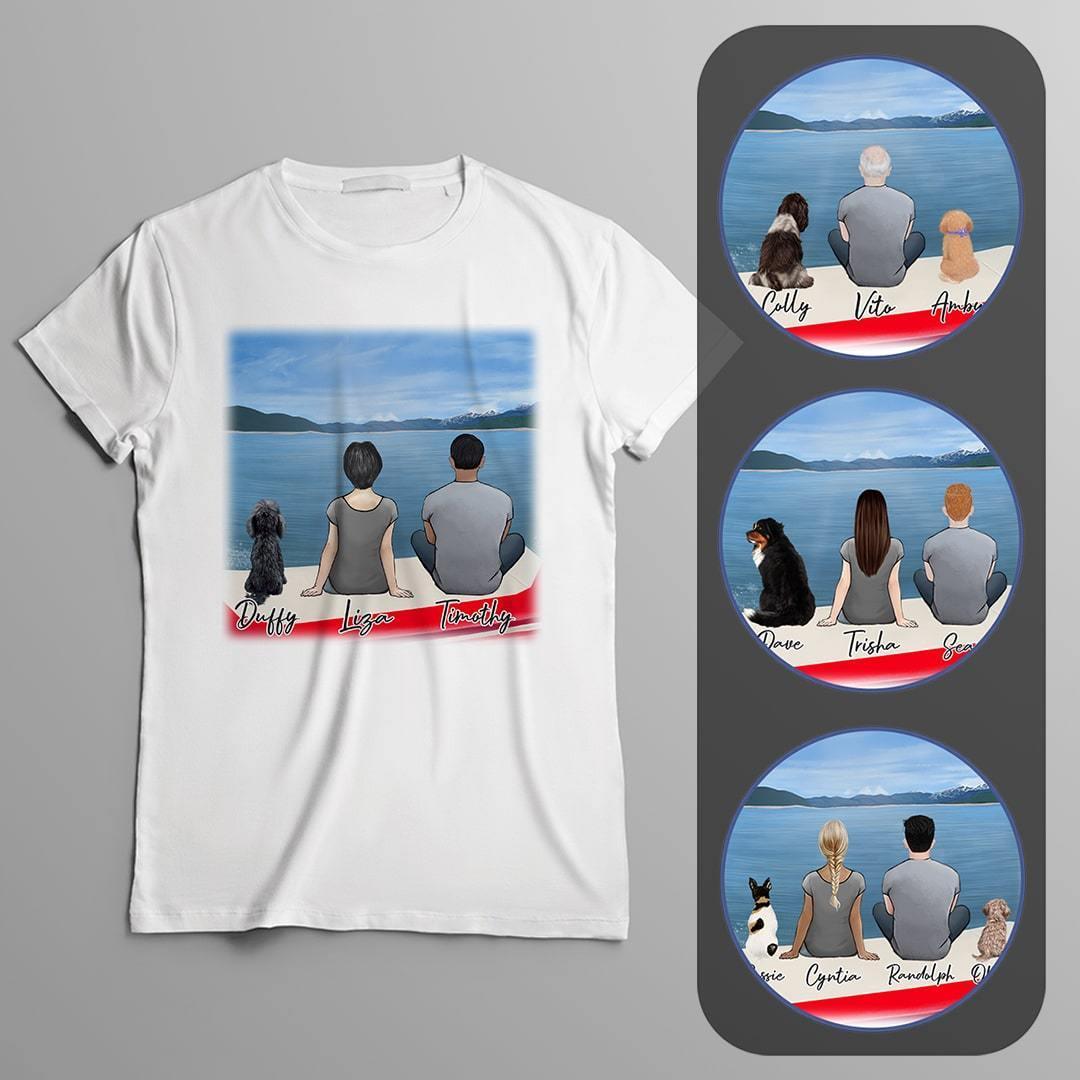 Boat Personalized Pet & Owner T-Shirt