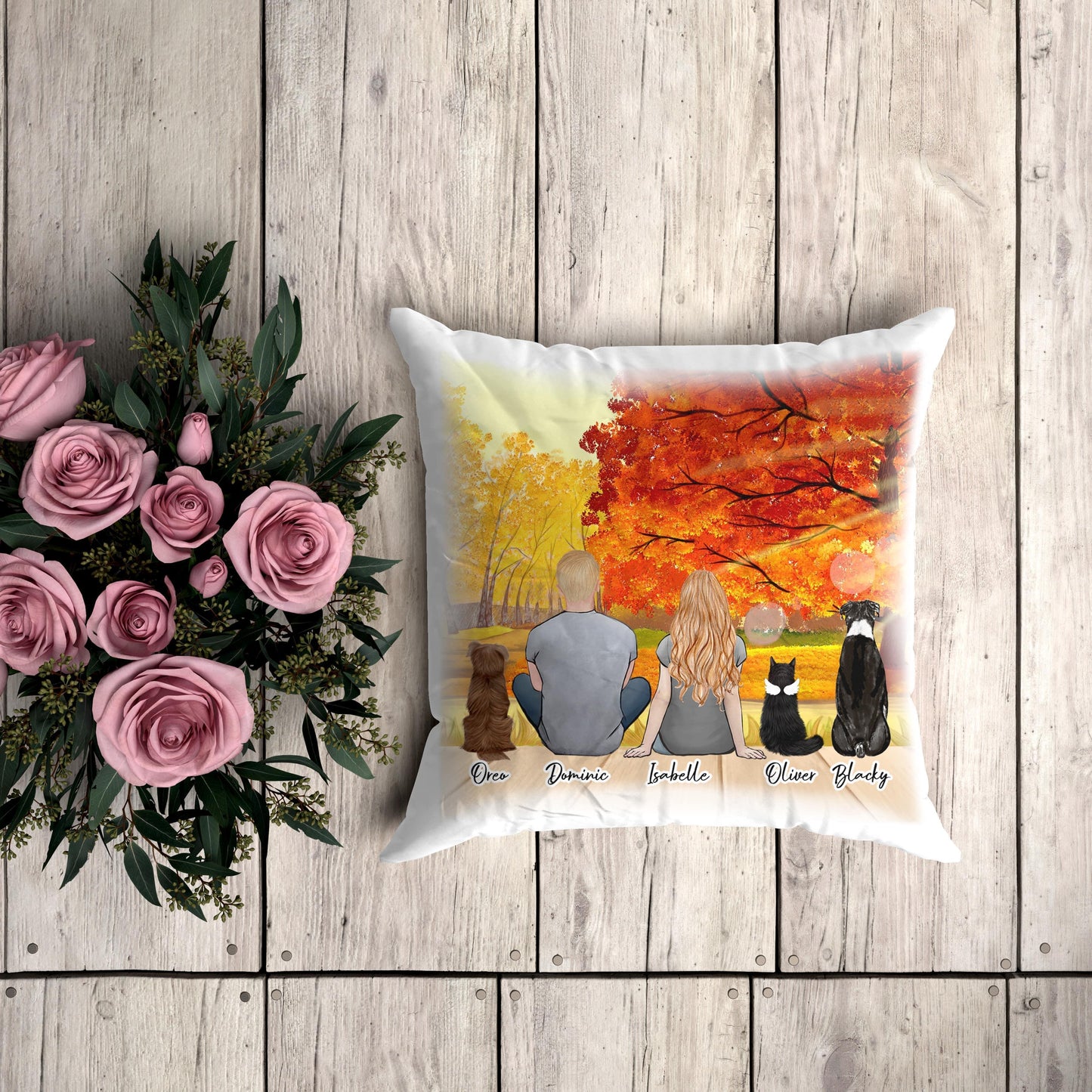 Fall Personalized Pet Pillow