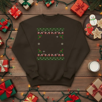 Custom Pet Holiday Sweatshirt - Gift Wrapped