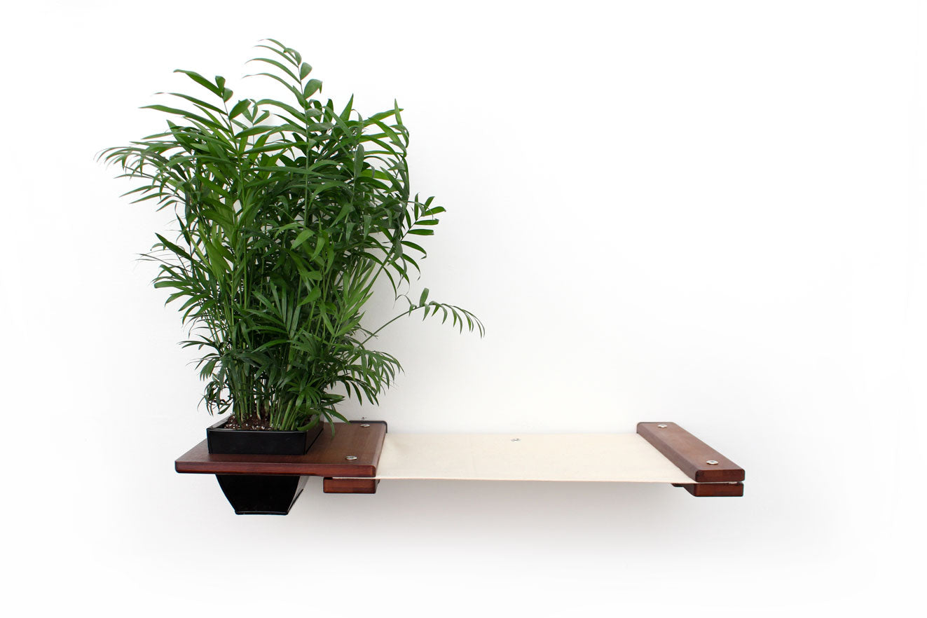 Cat Hammock Wall with Planter