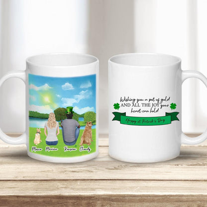 St. Patrick Custom Printed Pet & Owner Coffee Mug