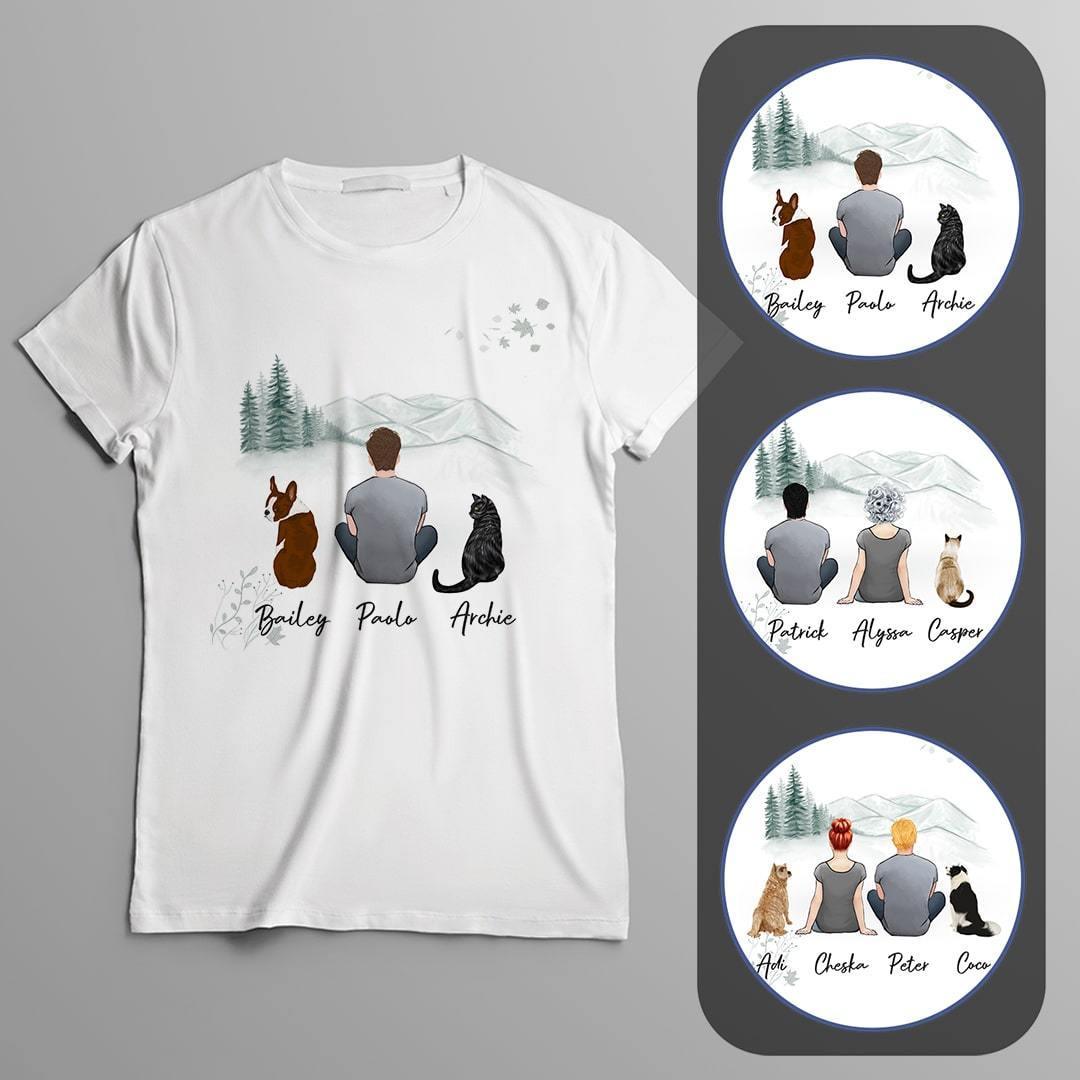 White Mountains Personalized Pet & Owner T-Shirt